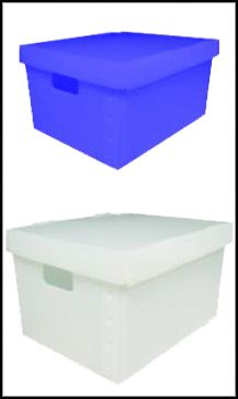 Corrugated Plastic Postal Bins and corrugated plastic bins